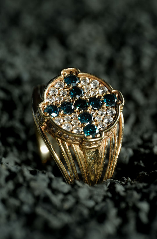 Sacred Cross 14k Gold Ring