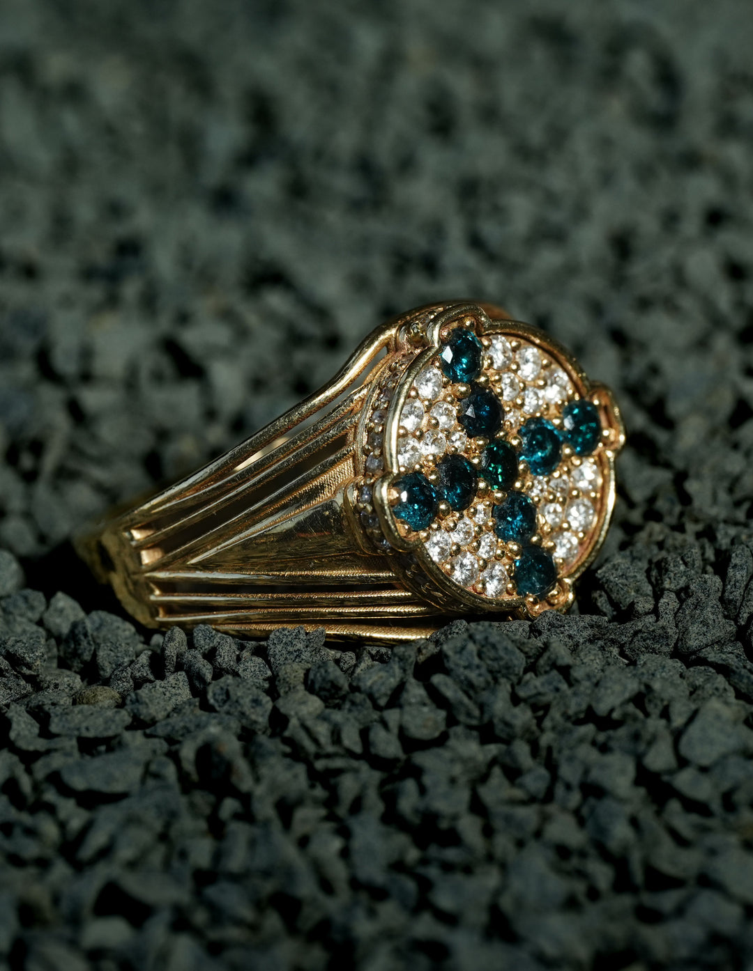 Sacred Cross 14k Gold Ring