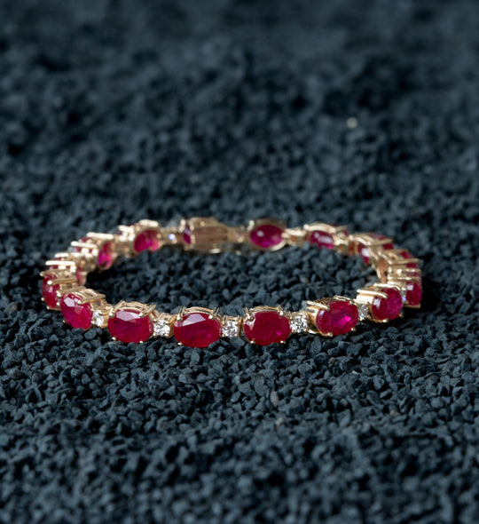 Karma Gemstone Tennis Bracelet