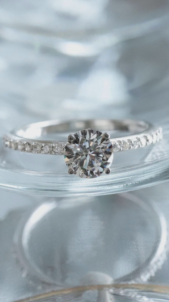 Selene Solitaire Ring