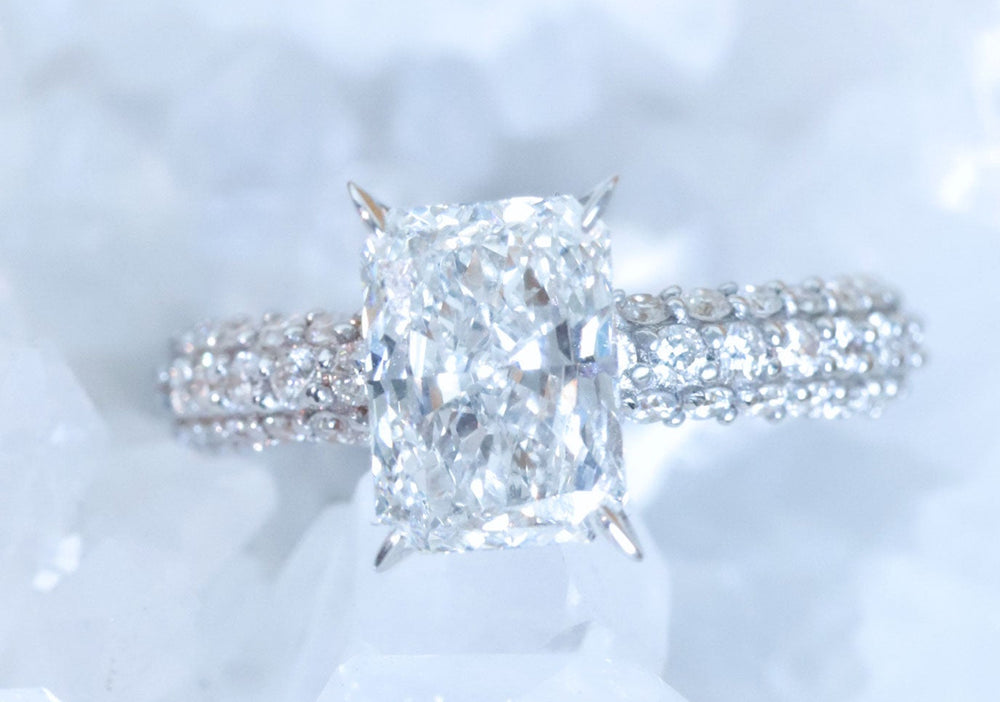 Radiant Diamond Engagement Ring